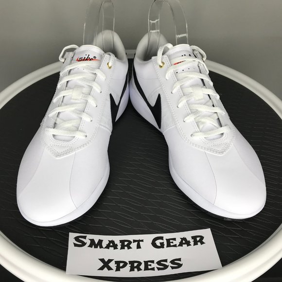 NEW Nike Cortez G Golf White Black Golf Shoes - Picture 2 of 7